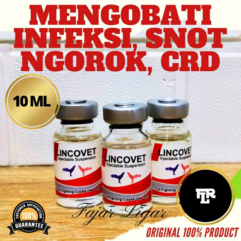 LINCOVET (Lincospecs 10ml) OBAT ANEKA INFEKSI PADA AYAM LAGA