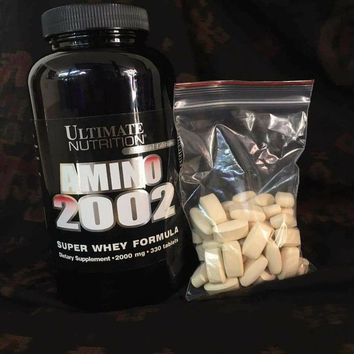 Ultimate Nutrition Amino 2002 1 Tablet (Eceran) (Beli 30 Caps ++ bonus Botol)