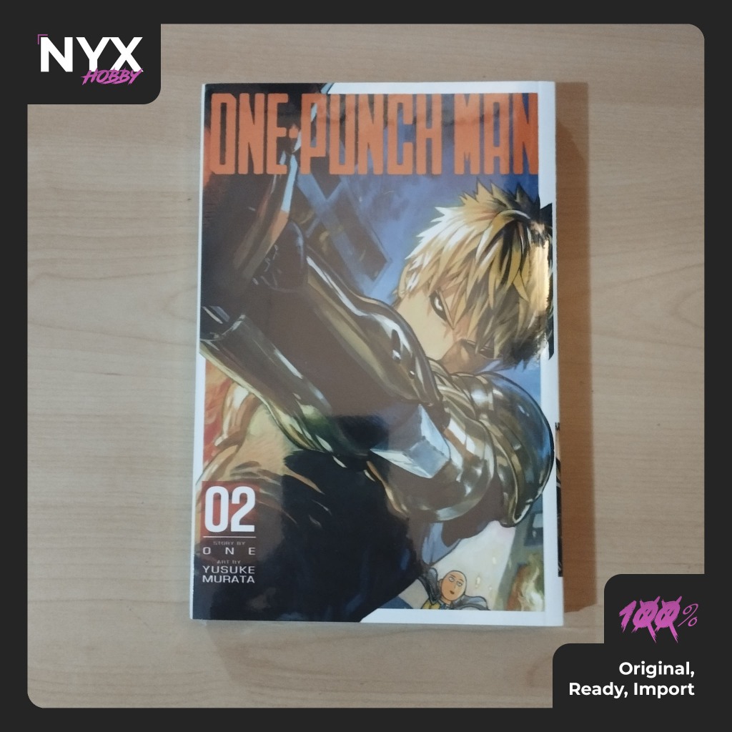 One Punch Man Manga Komik English Import Volume 2