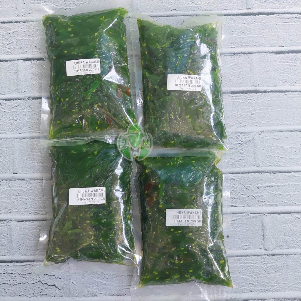 

Ay00! !!KHUSUS JABODETABEK!! Seaweed Seasoned Salad CHUKA WAKAME Salad Rumput Laut Kemasan 200 GRAM