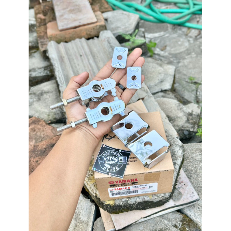 ANTING FIZR SETELAN RANTAI SET JUPITER VEGA FIZR CROME