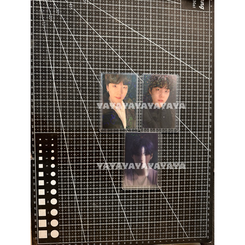 BTS SUGA JAPAN HOLO LD BE PROOF YOONGI LICKY DRAW