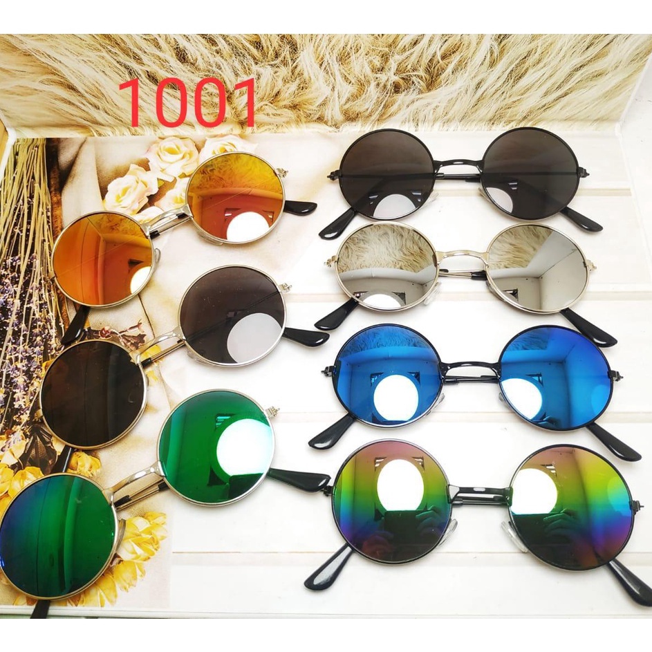 Super Produsen  Kacamata hitam premium besi anak perempuan laki laki cowok cewek boboho keren lucu k