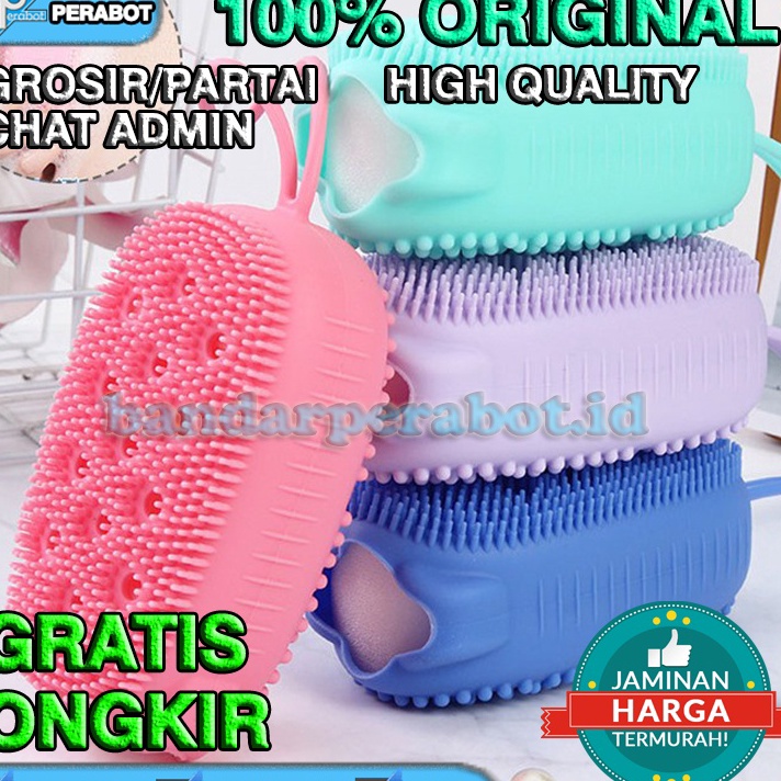 DiSkon  BP SIKAT SPON SPONS SILIKON BADAN MANDI OVAL PEMBERSIH DAKI KOTORAN TUBUH VIRAL MURAH