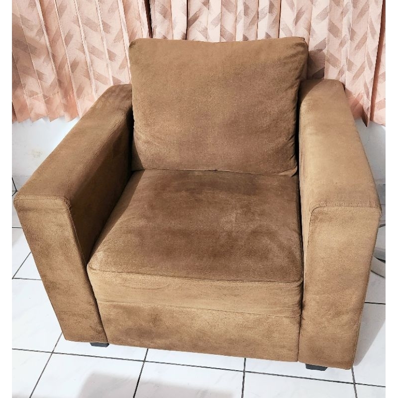 Sofa 1 seater bekas / second masih bagus banget