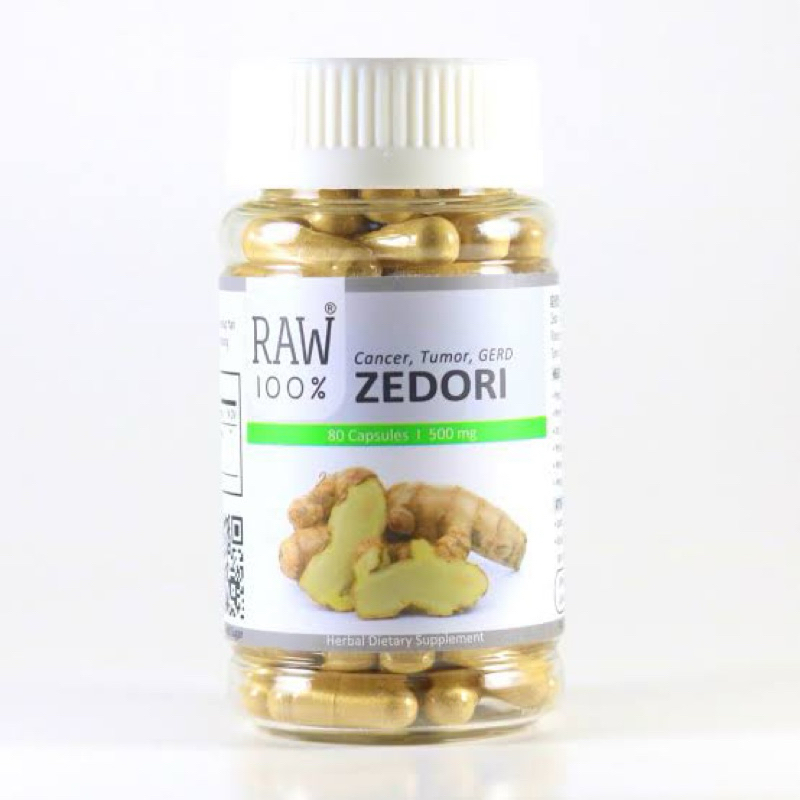 RAW 100 Zedori / Asam Lambung, GERD, Kista, obat herbal kunyit putih