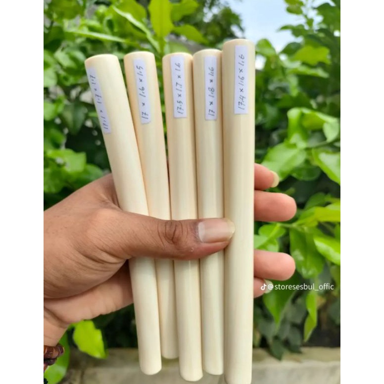 ART S43J once tulsap pipa tulang sapi Afrika putih mirip gading harga murah kualitas super