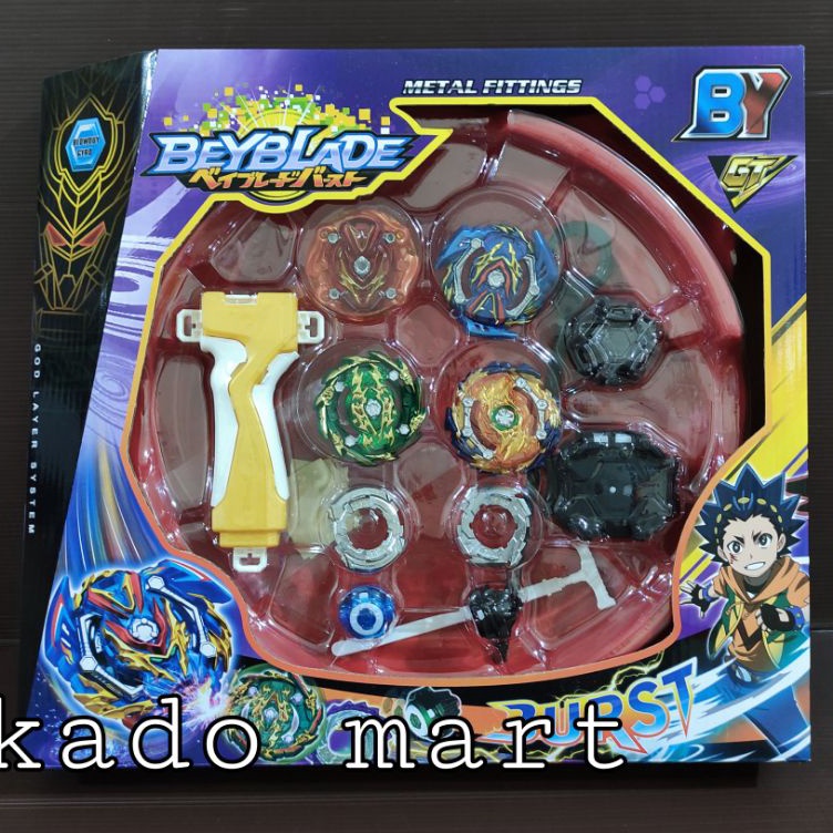 ART U27U gangsing beyblade mainan anak gangsing tornado kemasan box