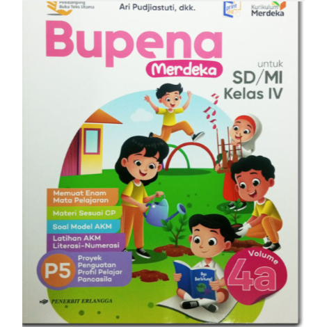 Bupena erlangga buku erlangga buku kurikulum merdeka bupena kelas 4A