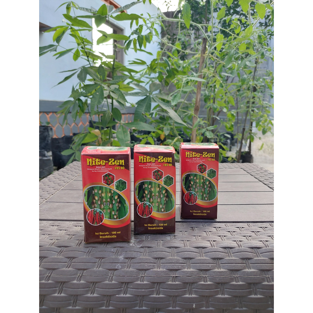 Insektisida Sistemik Nite-zen Nitempiram + Abamectin 100 ml untuk wereng pada padi setara pexalone, 