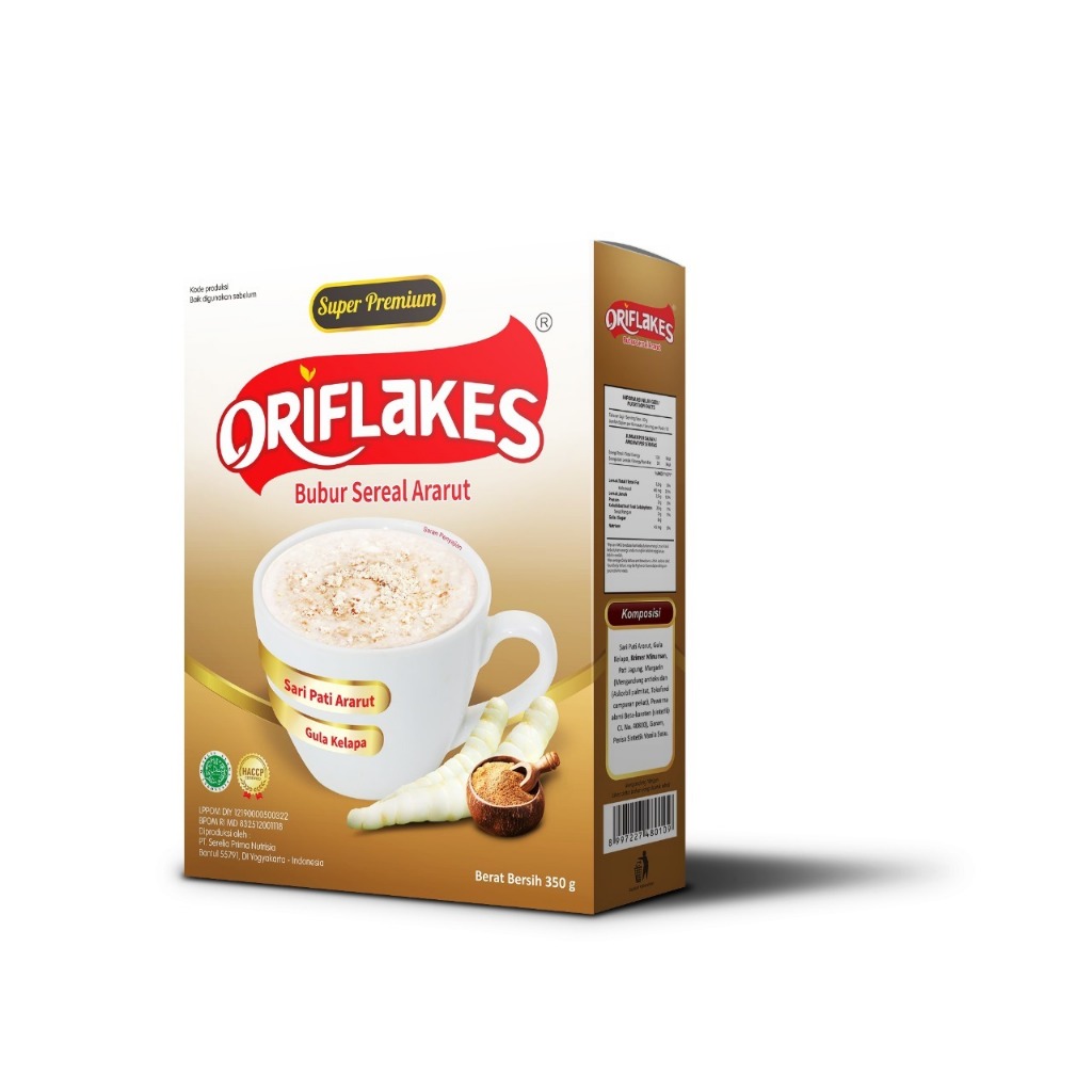 

Nama : Oriflakes Varian : Jahe, Vanila, Plain, WPS (Original)