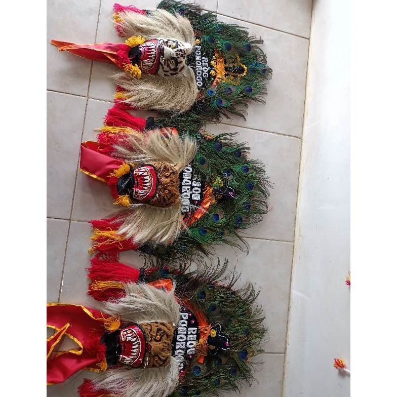 Reog  reog mini reog mainan anak reog murah dadak merak dadak merak murah barongan Berkualitas