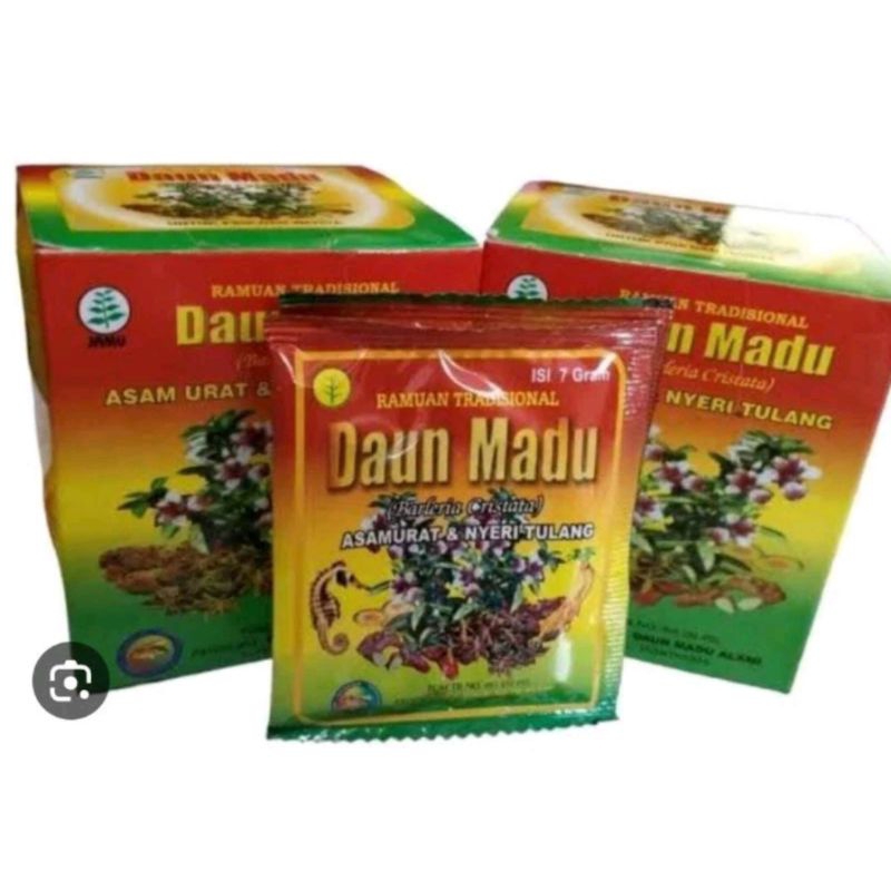 Daun Madu Jamu Serbuk Asam Urat Pegalinu Original