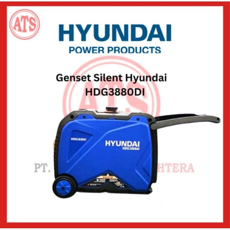 Genset Hyundai Inverter Silent HDG3880 HDG 3880 Original Terbaik