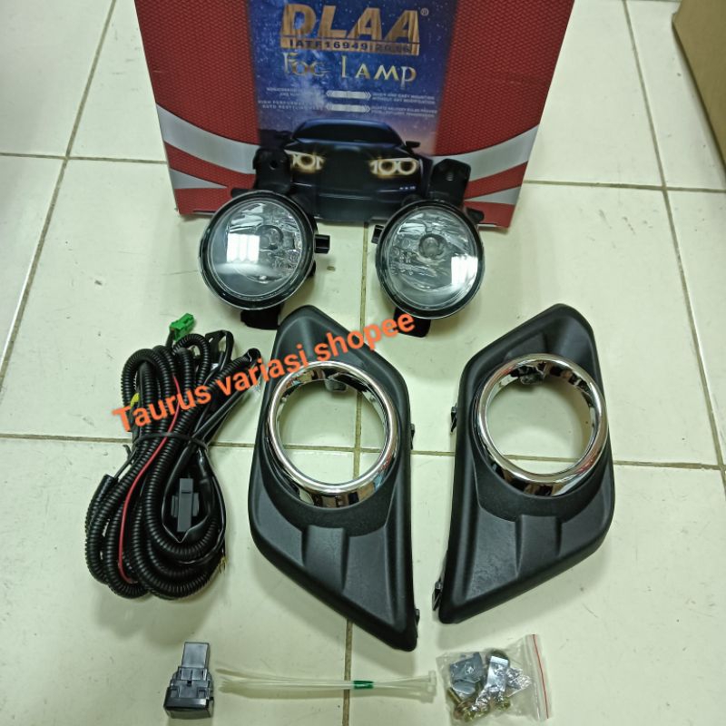 Foglamp/Lampu Bumper Depan sorot kabut Mobil Nissan X-Trail Xtrail/Rogue/Frontier 2014/2015/2016 Mod