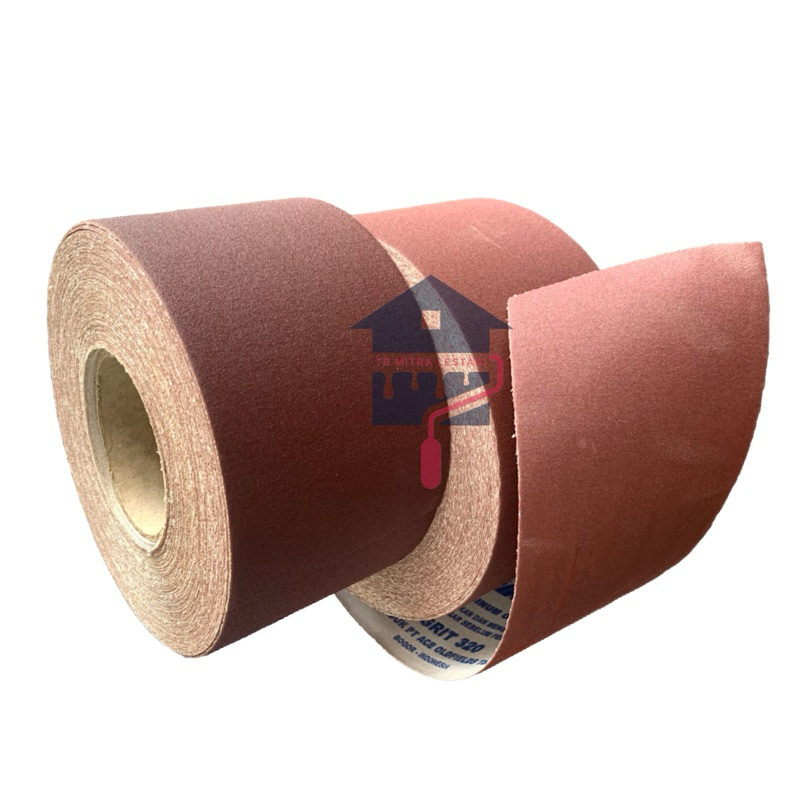 AMPLAS KAIN MERAH METERAN | AMPLAS MERAH METERAN | AMPLAS KAYU BESI