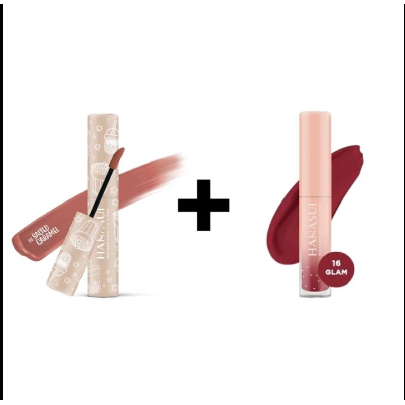 PAKET OMBRE LIPCREAM HANASUI