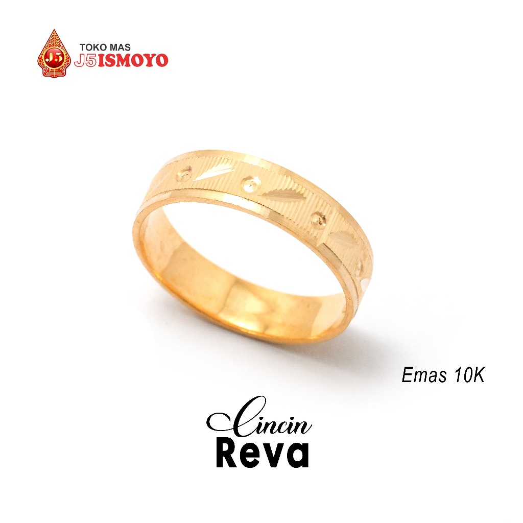 Cincin Emas Reva ( Bisa Buat Wedding ) J5 Ismoyo
