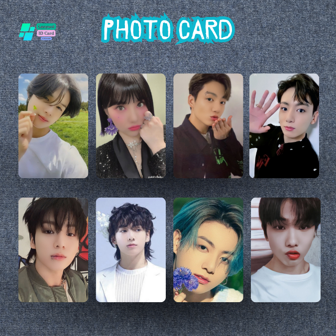 

Idcard dan Photocard Idol K-POP bahan premium tidak luntur cetak banyak dan satuan