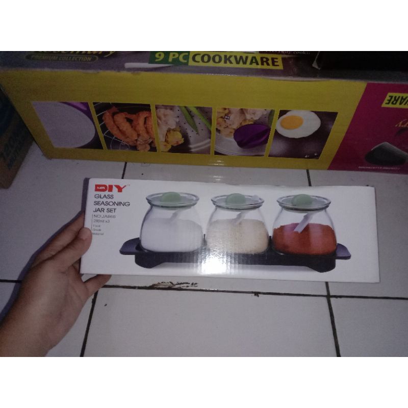 Tempat Bumbu 3 in 1 Mr.DIY