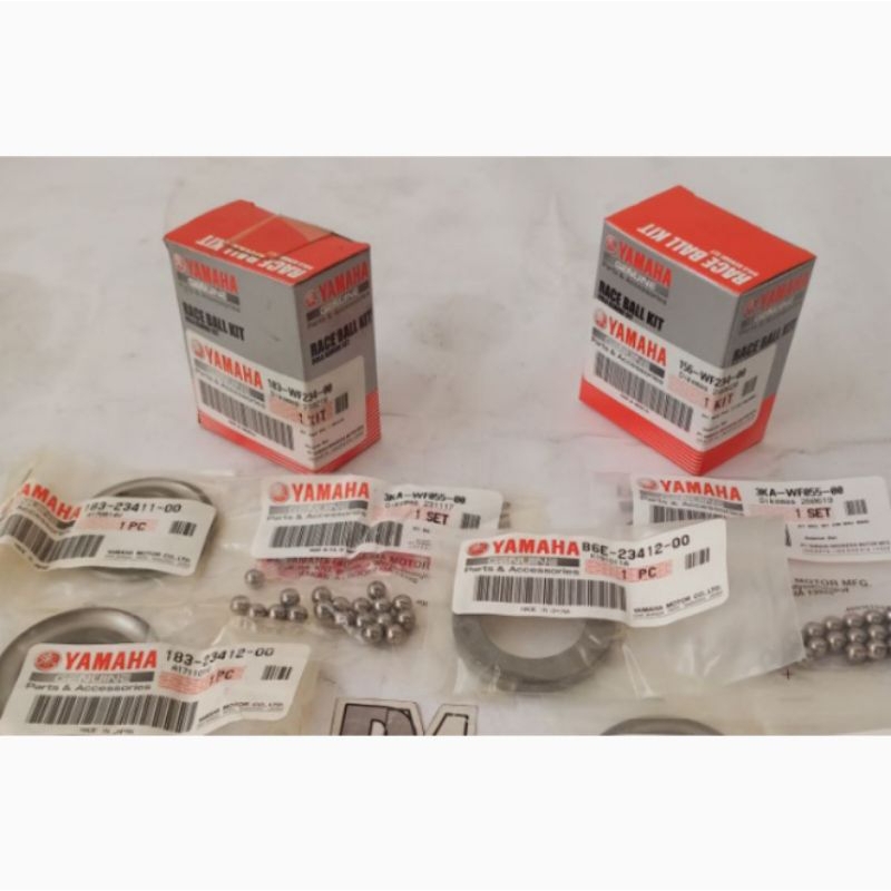 Komstir Set atas bawah Original Genuine Yamaha Rx z Rx king / 183-WF234-00 156-WF234-12