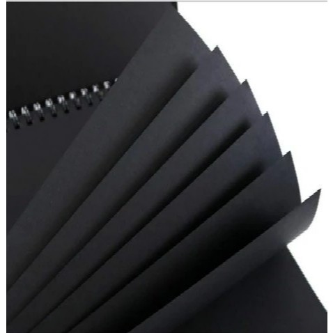 

SKETCHBOOK BLACK PAPER / SKETCHBOOK HITAM / BUKU SKETSA HITAM / SKETCHBOOK POLOS
