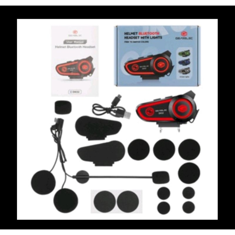 Gearelec dk02 headset bluetooth(not intercom)