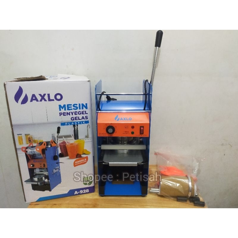 Cup Sealer Axlo A-928 / Mesin Penyegel Gelas / Mesin Sealer Gelas Plastik / Alat Penyegel Gelas Pals