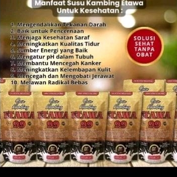 

Susu Etawa 99 + Gula Aren (Banyak Khasiat)