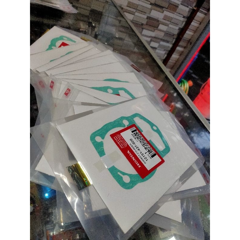 Paking BB blok tiger gasket tiger original pak pack blok bawah tiger original