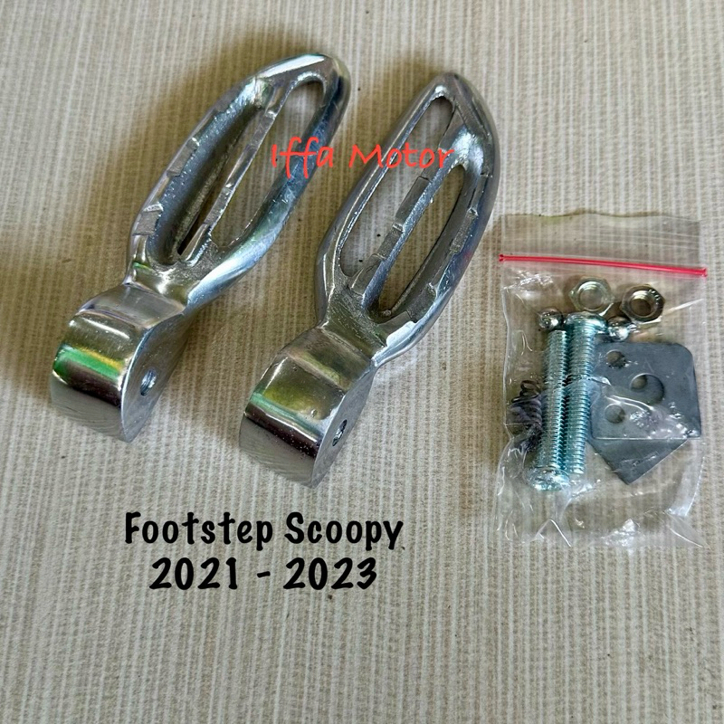 Footstep Belakang Kanan kiri Scoopy 2021-2023 Lokal