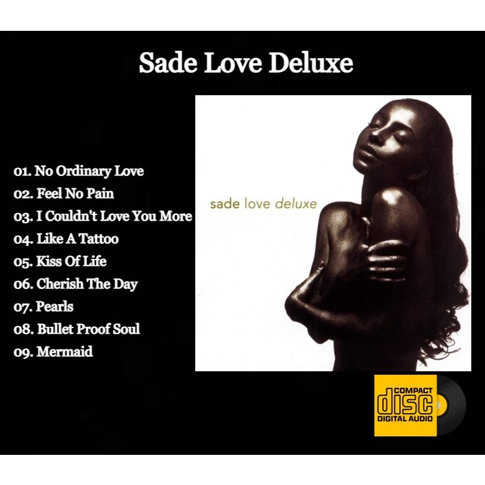 Cd Audio - Greatest Hits Of  Sade Love Deluxe VOL 03