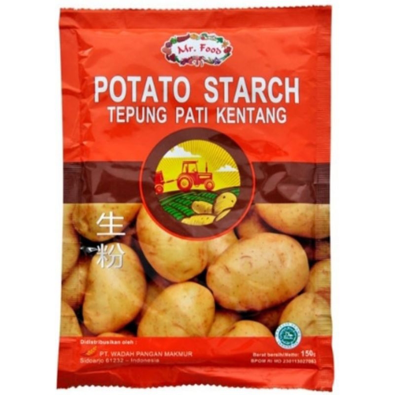 

Mr Food tepung potato strach 150gr Pati kentang