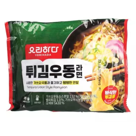 

Yorihada Tempura Udon Style Ramyeon mengandung babi