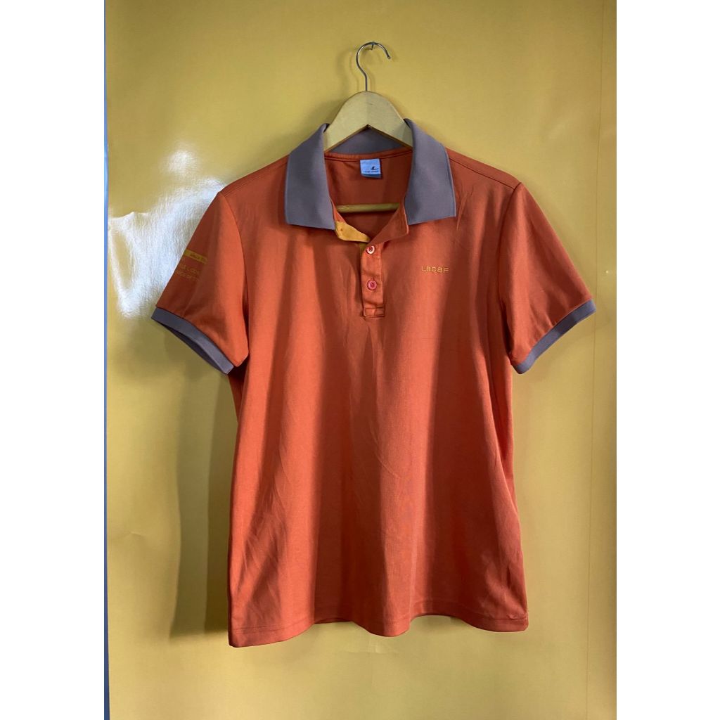 PoloShirt Lecaf orange mewah