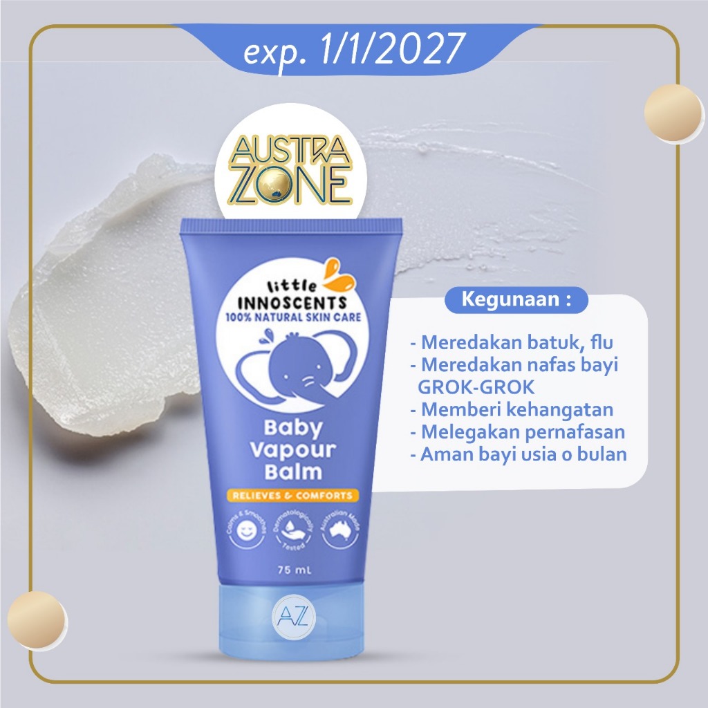 Little Innoscents Organic Winter Blues Vapour Balm 75ml (EXP 1/11/2027)