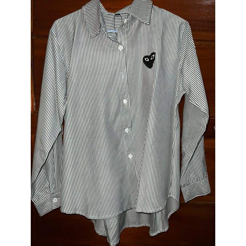 kemeja cdg play preloved