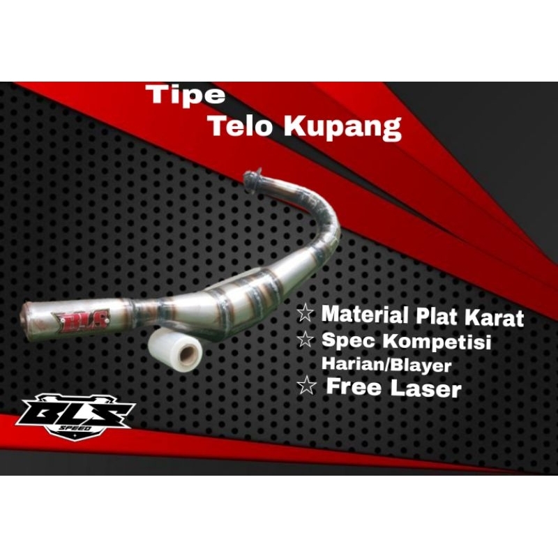 Knalpot RxKing Telo Kupang Plat Karat Rxking RkS Yt Rx100 Best Blayer