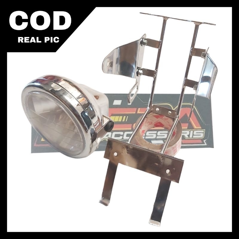 BREKET BRAKET BREACKET PANGKON TRALIS DUDUKAN SET LAMPU NINJA PNP RX KING