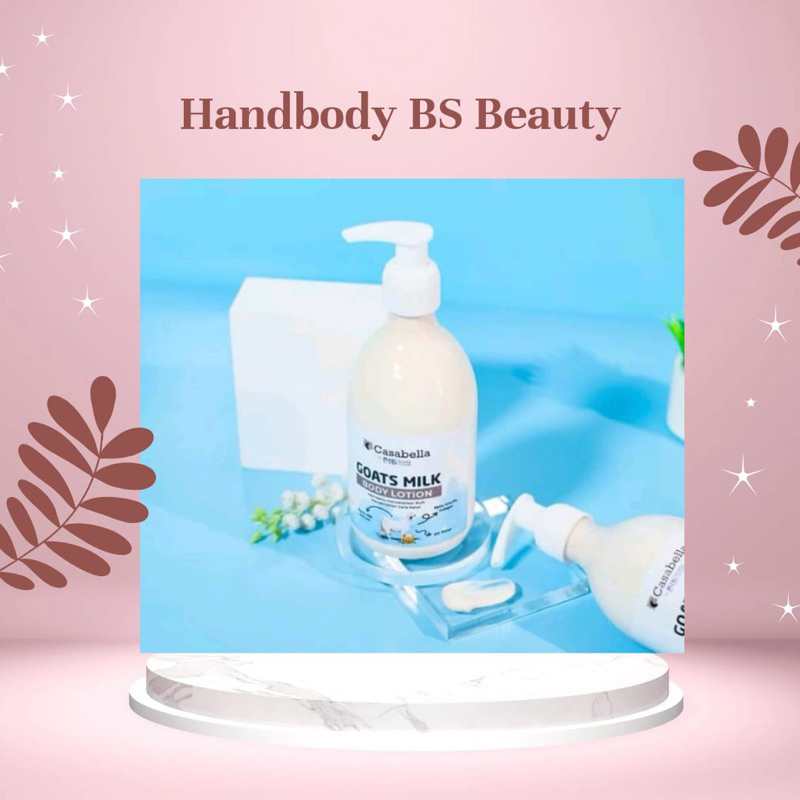READY HB BS Cassabella Goats Milk BODY LOTION BS BEAUTY SKINCARE