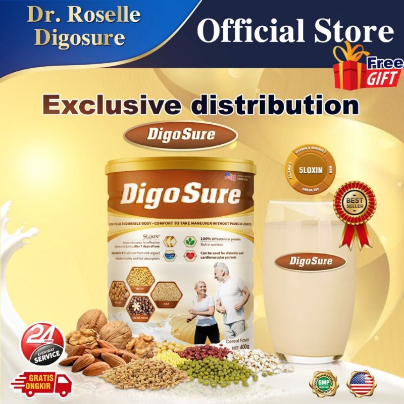 

Digosure gold susu kacang untuk sendi dan tulang 1 kaleng isi 400 gr