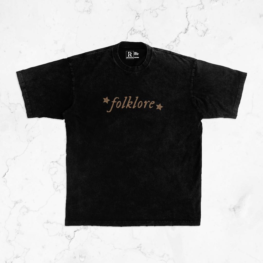 T-shirt Oversized Heavyweight 16s By Reputation - TAYLOR SWIFT FOLKLORE
