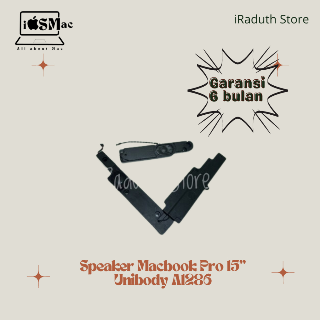 Speaker Macbook Pro 15” Unibody A1286
