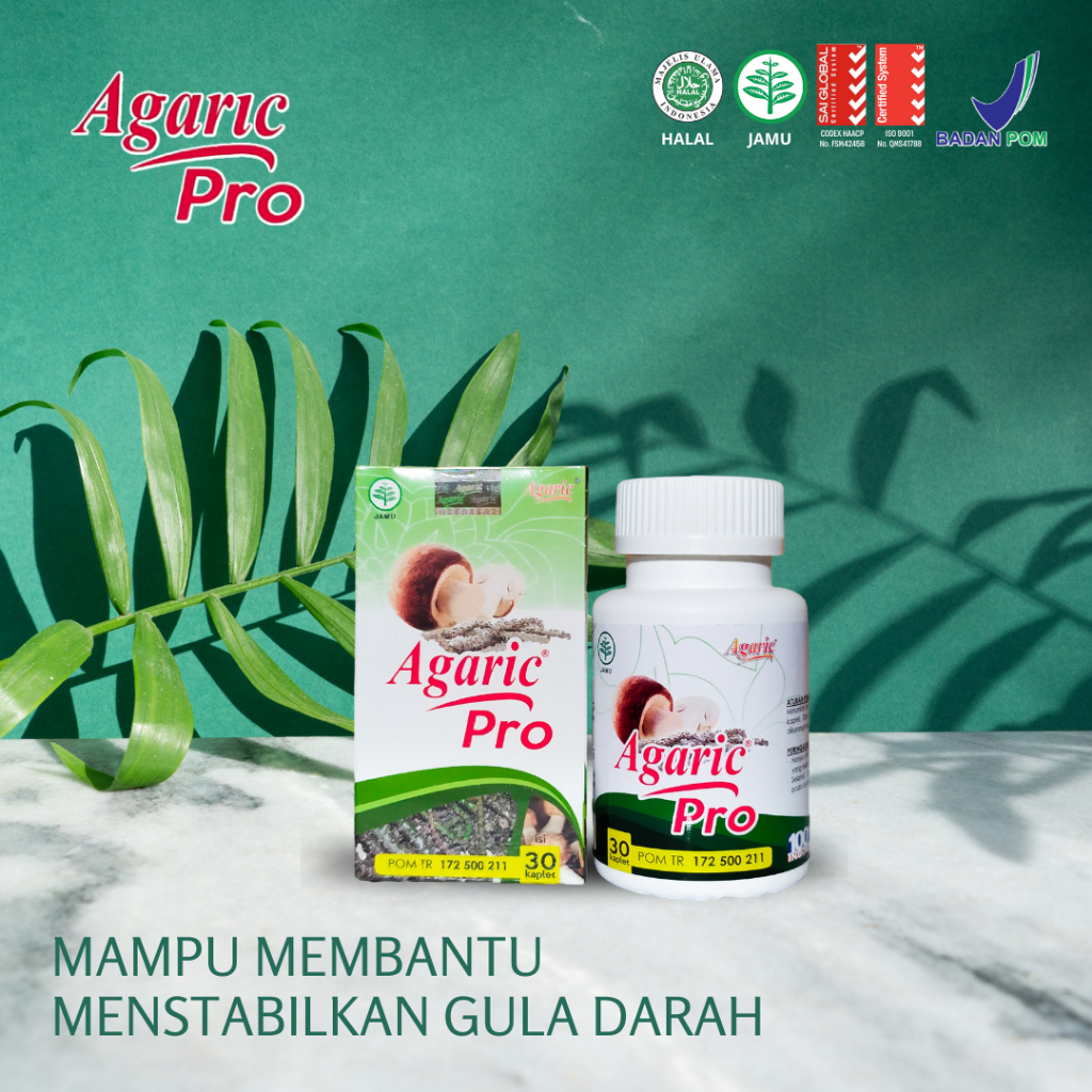 Agaric Pro AgaricPro Original exp date oktober 2025 jamu herbal membantu meringankan gejala kencing 