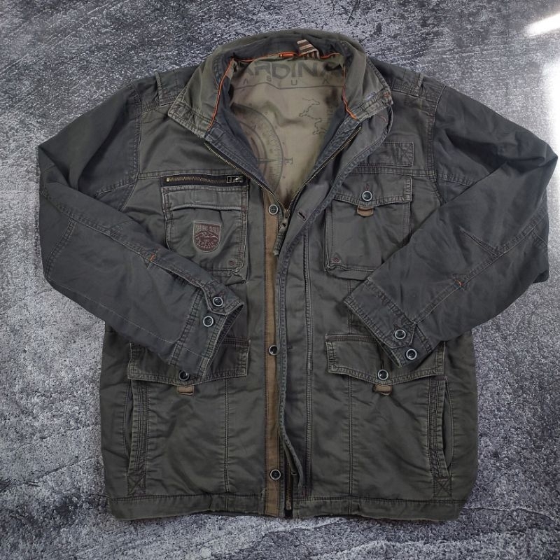 jaket cardinal army preloved