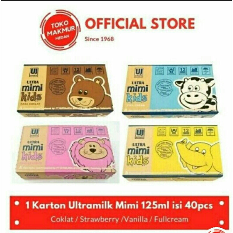 

Ultra Mimi Kids Susu UHT 125ml Is 40pcs