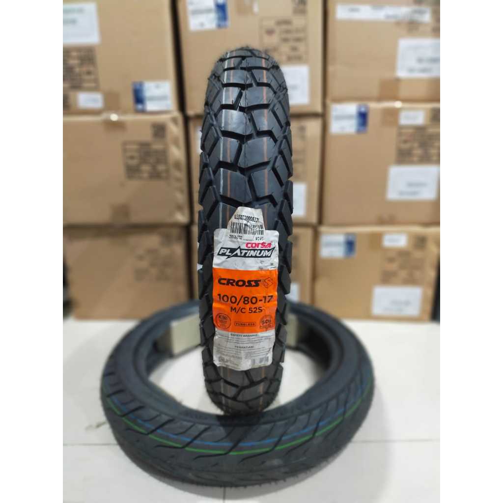 Ban ring 17 Corsa Cross S 100 80 17 tubeles