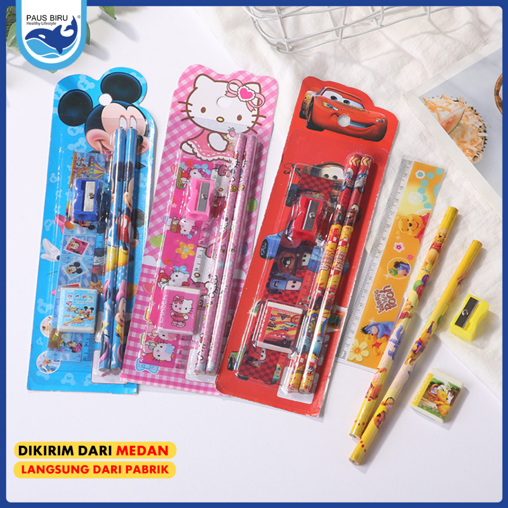 

Set Alat Tulis Cocok Untuk Tempat Pensil