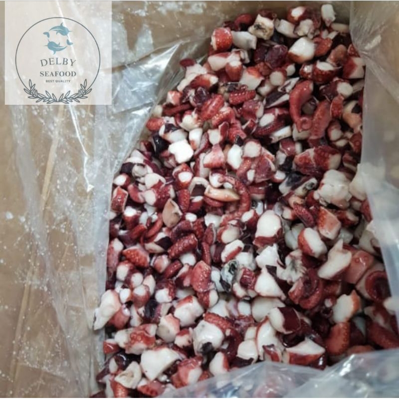 

octopus cutting / gurita potong 1 kg