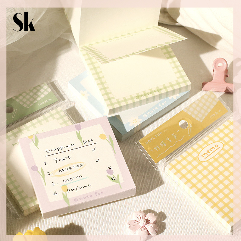 

SKSHOP Memo pad / note simple 100 lembar - PI010